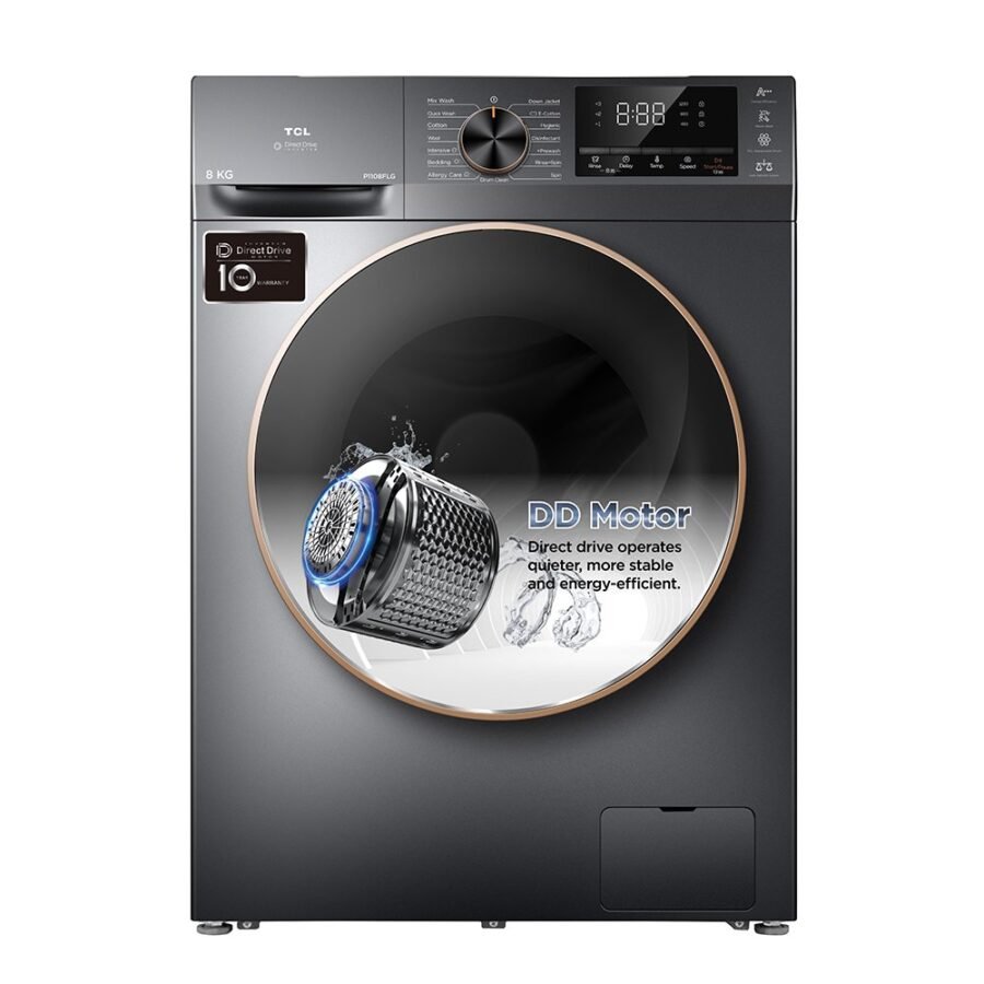 8 Kg Front Loading Washing Machine | TCL