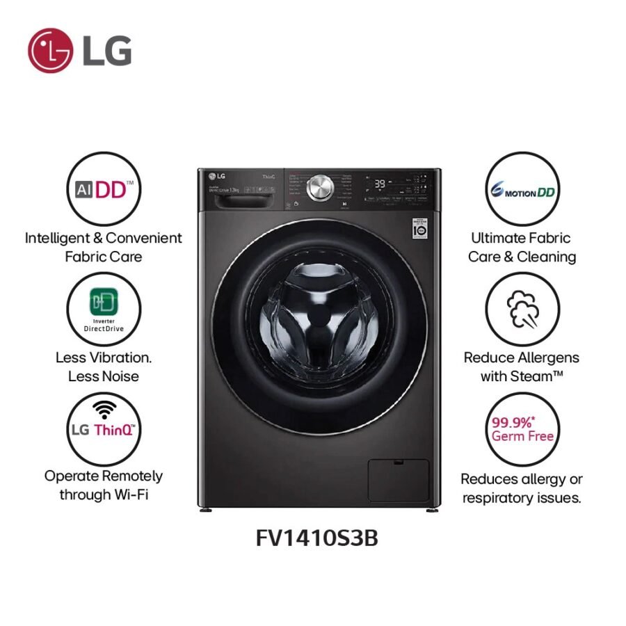 8 Kg Front Loading Washing Machine | LG